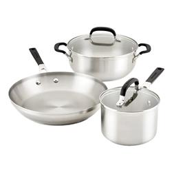 BATERIA DE COCINA AC INOX 5 PIEZAS KITCHENAID 09384