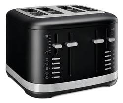 TOSTADORA 4 REBANADAS NEGRO MATTE KITCHENAID LKMT4109RBM