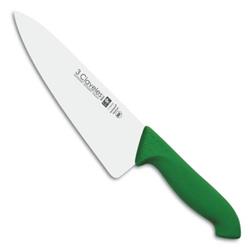 Cuchillo Cocinero Ancho 20cm 3 Claveles 8263 Proflex Verde