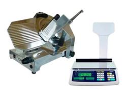 Combo Cortad De Fiamb 330 Moretti  Balanza 30kg Systel Croma Plateado