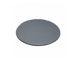 Plato Giratorio Laja Negra 30 Cm Diametro Nonfork Gris