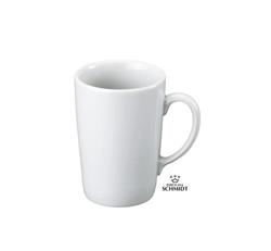 Set Jarro Mug 250 Ml X12 Unidades Porcelana Schmidt Blanco