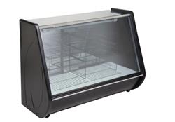 Heladera Vitrina Mostrador Exhibidora 1,40mts Lateral Negro