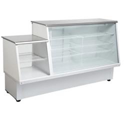 Heladera Vitrina Mostrador Exhibidora 1,90 Mts Fiambreria Blanco