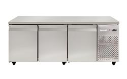 Heladera Mostrador Ciego Acero Inox 2 Metros Best Cold