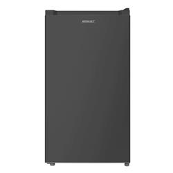 Heladera Briket 1 Puerta Con Freezer 92 Lts Estante Vidrio Negro