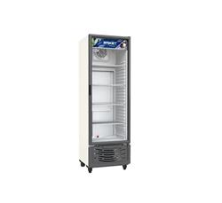 Heladera Exhibidora Vertical Briket Master 4300 417 Lts Gris