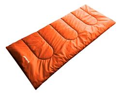 Bolsa De Dormir Broksol Alamo 0° Rectangular Acoplable 180x75 Cm Color Naranja
