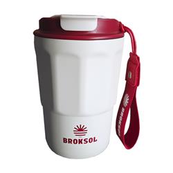 Vaso Termico Broksol Coffe Mug 380 Ml Acero Inox Ter-vas380