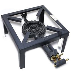 Anafe Industrial 1 Hornalla Butterfly 14000 Cal/h Negro
