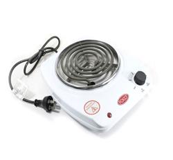 Anafe Electrico Foco 1 Hornalla 1500w Con Termostato Blanco