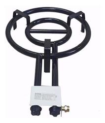 Anafe Paellero Quemador 40cm 9900 Calorias Gas Envasado Negro