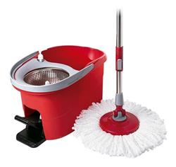Balde Pedal Mopa Centrifugo Lampazo Escurridor Trapeador 