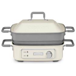 Parrilla Cuisinart Grm3 Multifuncional Bandeja 4,75 Litros Nude