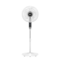Ventilador Pie Borgen 16  60w Control Remoto Aspas Acrilicas 40.64 Cm Blanco Acrílico 3