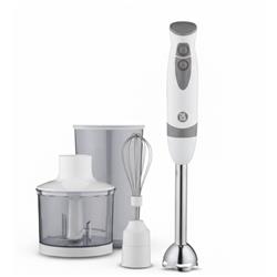 Licuadora De Mano Col Home + Accesorios Mixer Minipimer 550w Blanco