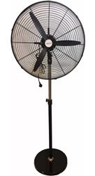 Ventilador Industrial De Pie Embassy 26'' Fp-26 3 Aspas Color De La Estructura Negro Color De Las As