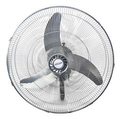 Ventilador Industrial De Pared 20  Embassy 100w Pala Metal 50.8 Cm 50 Hz Negro Plateado Metal 3