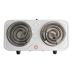 Anafe Electrico 2 Bocas Embassy  Hp3b2000 Espiral Blanco