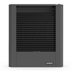 Calefactor Uniqo 3500 Tbu Uniqo35 Salida Concentrica Gris Oscuro