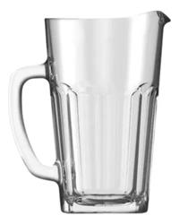 Jarra Para Jugo Agua Limonada Nadir Bristol 1,2 Lts Vidrio Blanco