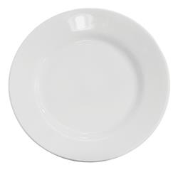 Set 10 Platos Pan Porcelana Tsuji 1100 Segunda Selección Blanco Plato Pan