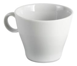 Set 12 Tazas De Té Conicas Porcelana Tsuji 1600 Blanco Taza De Té