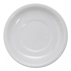 Set X 6 Platos Cafe Porcelana Tsuji 450 Segunda Selección Blanco Plato Café