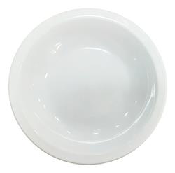 Set X10 Plato Hondo 19cm Porcelana Tsuji Ala Angosta Segunda Blanco Ala Angosta