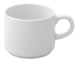 Set 10 Tazas Café Porcelana Tsuji 450 Segunda Selección Blanco Taza Cafe