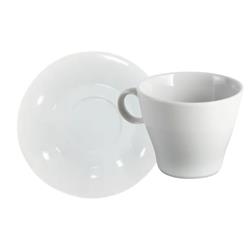 Set 4 Tazas Te Ala Ancha Tsuji Segunda + Platos De Te 1100