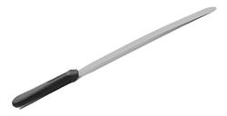 Espatula Untar Lisa Repostera De Acero Inoxidable 20,5cm Negro