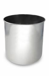 Tubo Salsero Baño Maria Acero Inoxidable Reforzado 20 Cm