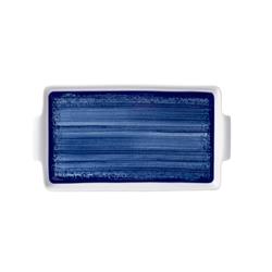 Bandeja Rectangular Porcelana Schmidt Linea Esfera 27 Cm