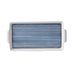 Bandeja Rectangular Porcelana Schmidt Linea Esfera 27 Cm