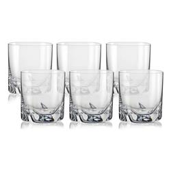 VASO DE WHISKY TRIO CRISTAL BOHEMIA 410 ML X6 BOHEMIA