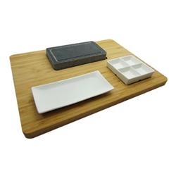 SET X4 PZS SUSHI BAMBOO ASIA 40X29,5 CM DNA BZMY-2003