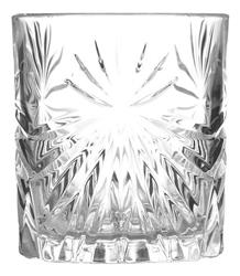 Set X 6 Vaso Vidrio Labrado Deli Glass 218 Ml Kb037/1 Blanco