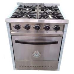 Cocina Industrial Enrique García Eg 57 4 Hornallas Pta Ciega Acero Inoxidable