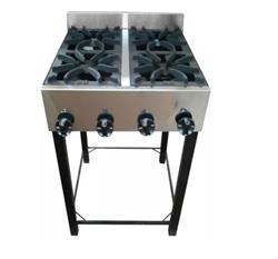 Anafe Industrial Eg 4 Hornallas 56 Cm Fundicion Acero Inox