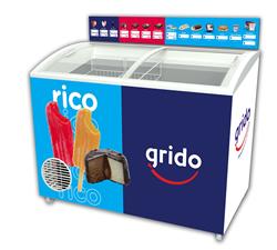 Freezer Exhibidor Conservadora Helados Fami 355 Grido 310lts