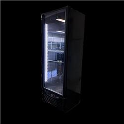 Heladera Exhibidora Vertical Fam 420mt Color Negro 395 Lts