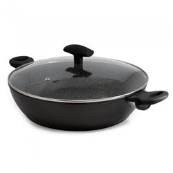 Cacerola Paellera Pedrini Maori 32cm Antiadherente Durastone Negro