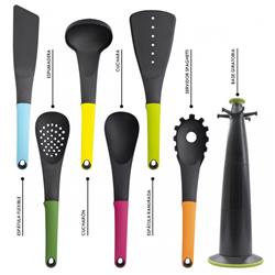 Set 7 Piezas Y Utensilios Smart Antiadherente