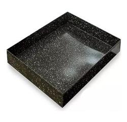 Asadera Enlozada 34 X 68 X 5 Cm Gastronomica Casa Rojo Negro