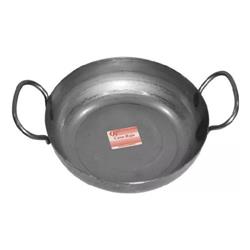Paellera 45 Cm Chapa Con Asas Casa Rojo