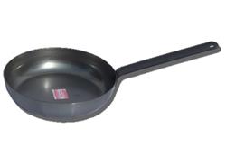Sartén 36 Cm Casa Rojo Chapa Gastronomía Hogar Plateado