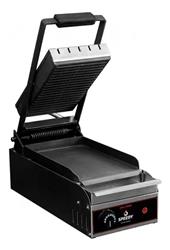 Grill Panini Speedy Doble Contacto Acero Inoxidable 30x20cm Negro