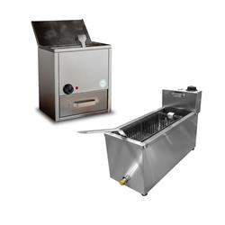Panchera Eléctrica Colucci Con Mantenedor + Freidora 7 Lts