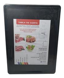 TABLA DE CORTE 35X50 CM NEGRO VIESTI